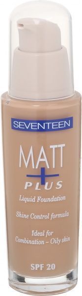 Тональный крем Seventeen Matt Plus Shine Control Foundation №05 30 мл