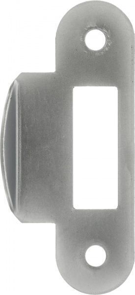 Планка ответная STV Latch с загибом под плоский торец 82 мм 22 мм с загнутым отбойником