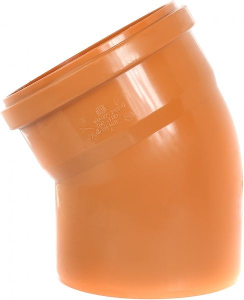 Колено ПВХ d160х30° Инсталпласт