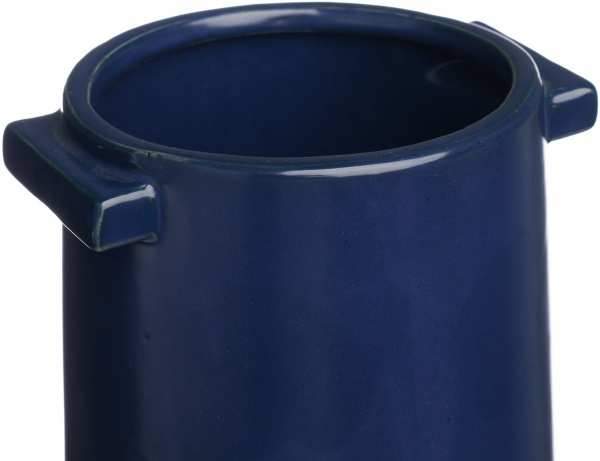 Ваза керамическая синий Guoxin d17хh56