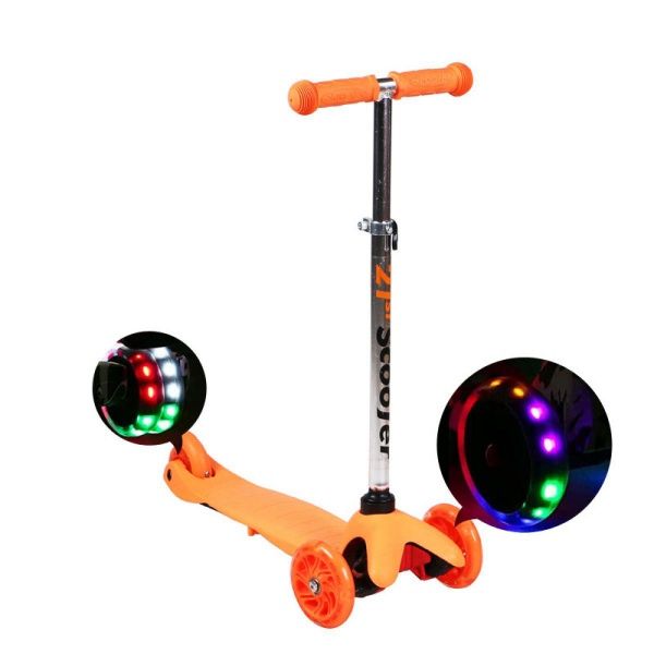 Самокат Shantou 3-х колесный SC17055, 4 вида в ассортименте 