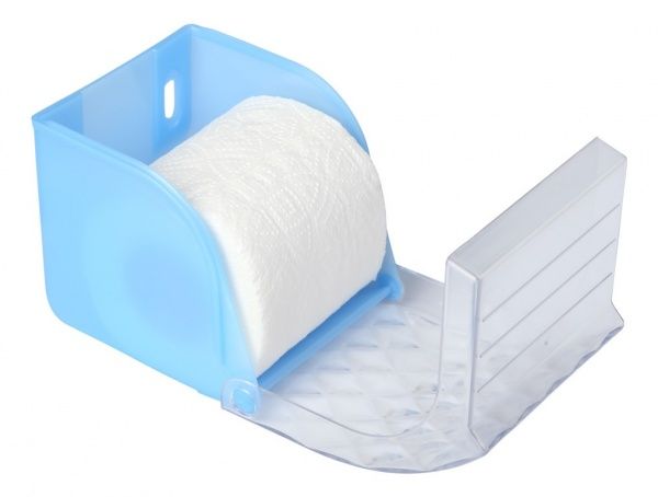 Держатель для туалетной бумаги VOLVER Crystal 10201BL