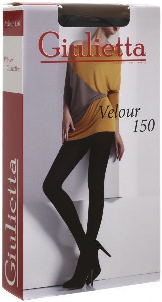 Колготки Giulietta VELOUR nero р. 3 150 den черный 
