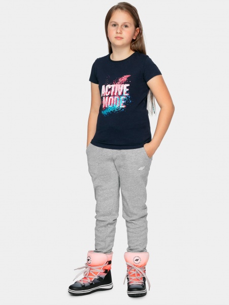 Штани 4F HJZ21-JSPDD001A-27M р. 152 сірий