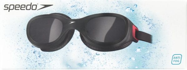 Окуляри для плавання Speedo 8-10898B572 Futura Classic 8-10898B572 чорний із червоним