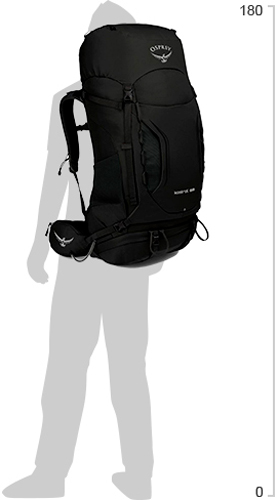 Рюкзак Osprey Kestrel 009.1851 68 л черный