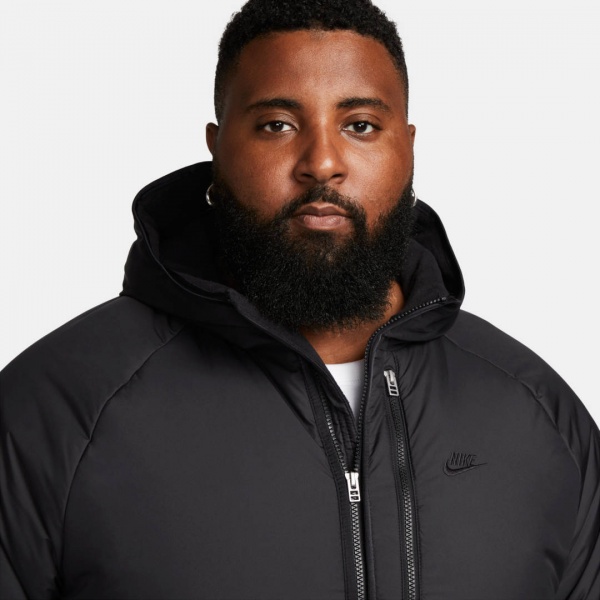 Куртка Nike M NSW TF RPL LEGACY HD JKT DD6857-011 р.S черный