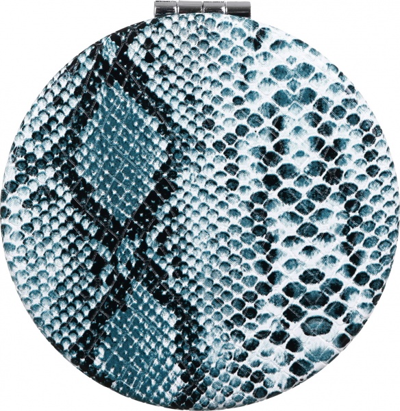 Зеркало карманное косметическое Лідер Канц Змеиная кожа в ассортименте 