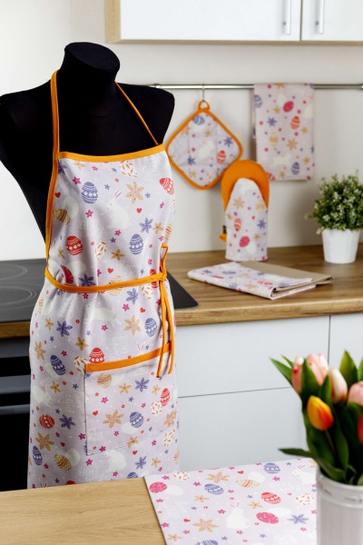 Фартук Писанка сиреневая 55х78 см