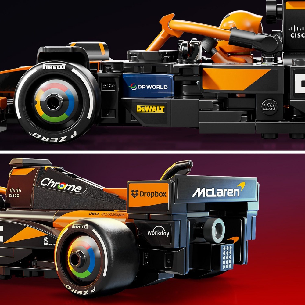 Конструктор LEGO Speed Champions Автомобіль для перегонів McLaren F1® Team MCL38 77251