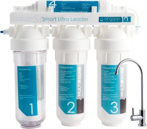 Фільтр для води Organic мембранний ультрафільтраційний Smart Ultra Leader