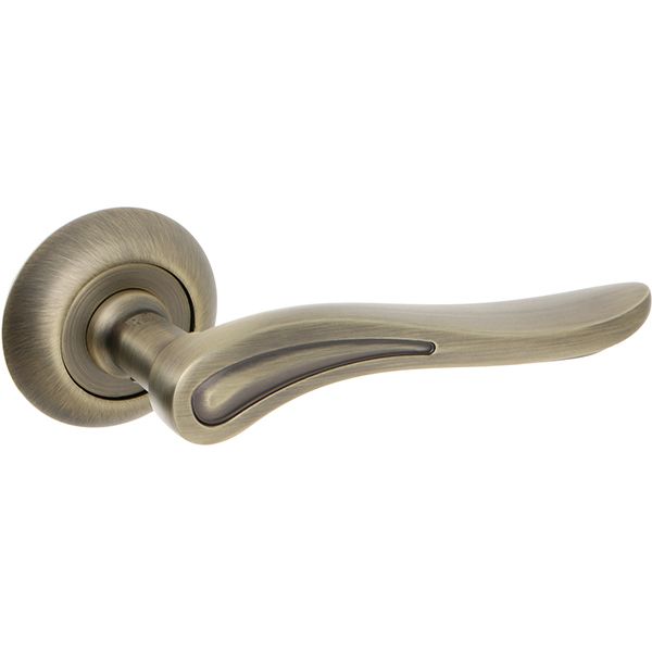 Ручка на розетці RDA 59022 Etro матова антична латунь