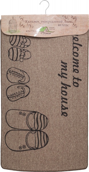 Коврик Лен My house 5604 45x75 см