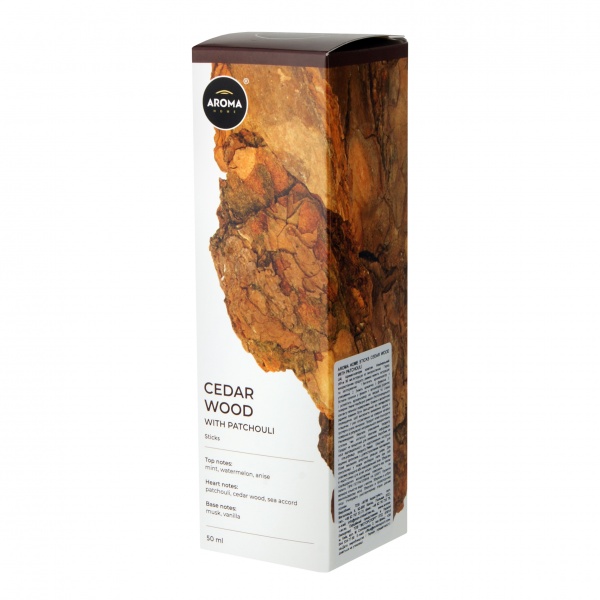 Аромадиффузор Aroma Home Древесина кедра из пачули 50 мл 