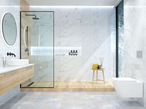 Плитка Golden Tile Onyx Mood Flower сірий OM2151 30х60 