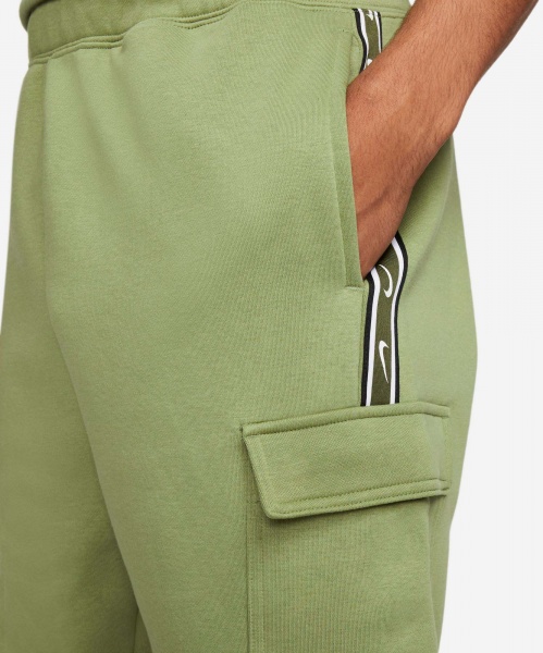 Штани Nike REPEAT SW FLC CARGO PANT DX2030-334 р. M зелений