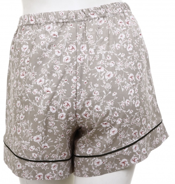 Шорти Trio жіночі BIZE принт квіти р. S оливковий