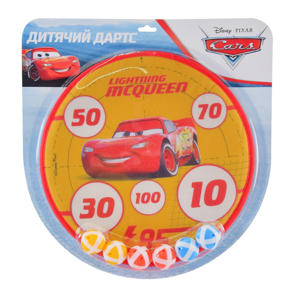 Дартс Тачки с мячикам на липучке LD1021