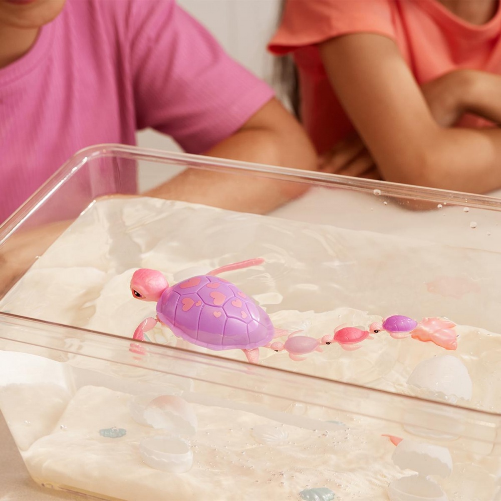 Интерактивный игровой набор Pets & Robo Alive Мама черепаха с сюрпризом 9560