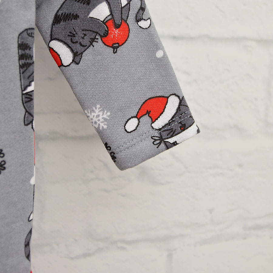 Боді дитяче унісекс Blanka Киця р.68-74 сірий 110890