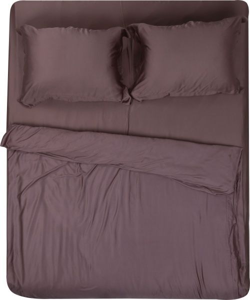 Комплект постельного белья Bamboo 2 коричневый La Nuit 