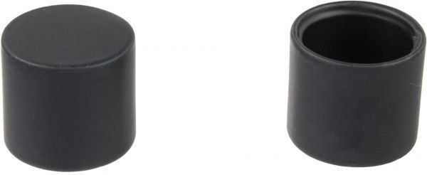 Наконечник Endkappe Gardinia Memphis набірний d16 мм чорний 