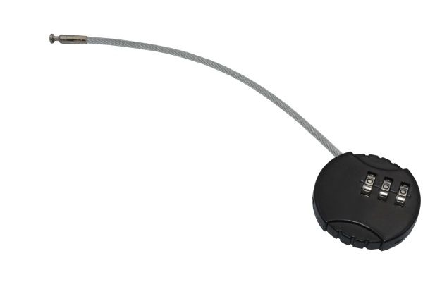 Держатель тросовый с кодовым замком LF-383-1