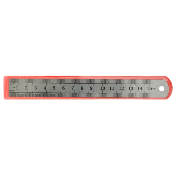 Линейка стальная 15 см JJ30447-15 H-Tone