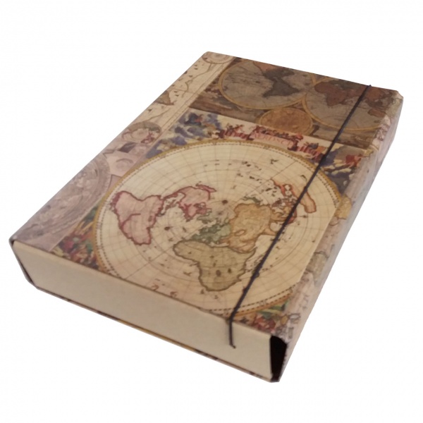 Папка-короб на резинке А4 60 мм PP-покрытие в ассортименте iTEM