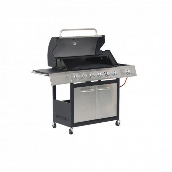 Гриль газовий Kamino Flam на 6 конфорок + бічний пальник