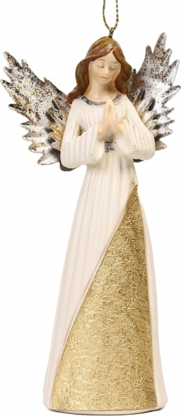 Сувенір новорічний Янгол 13 см в асортименті 