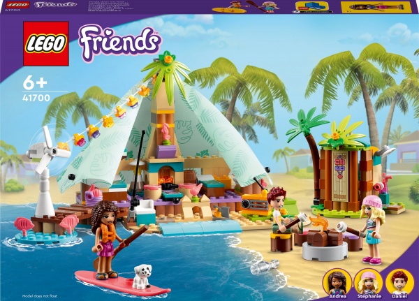 Конструктор LEGO Friends Кемпінг на пляжі 41700