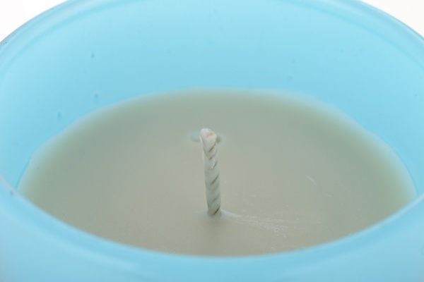 Свеча в стакане с предсказанием аромат лайт блу 