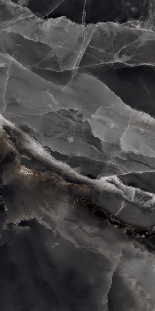 Плитка Cerossa Ceramica MARMO ONICE BLACK high glossy 60х120 см