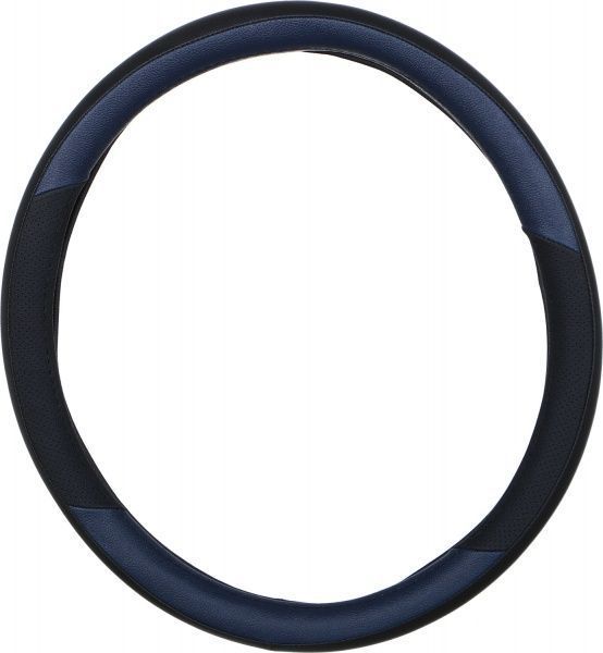 Чехол на руль Auto Assistance LK1006-L L черный с синим