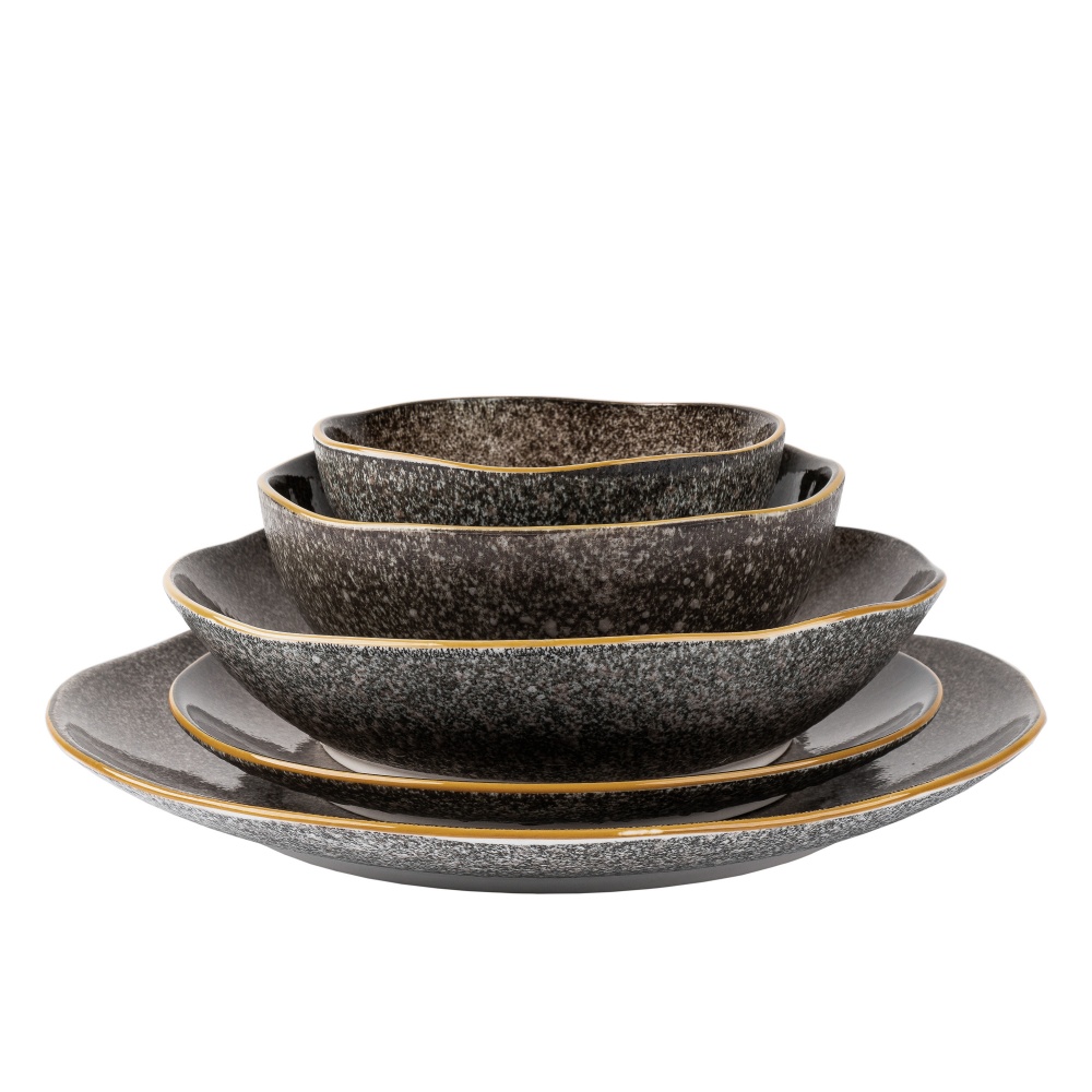 Салатник Krauff Grey Ferns 12,5 см