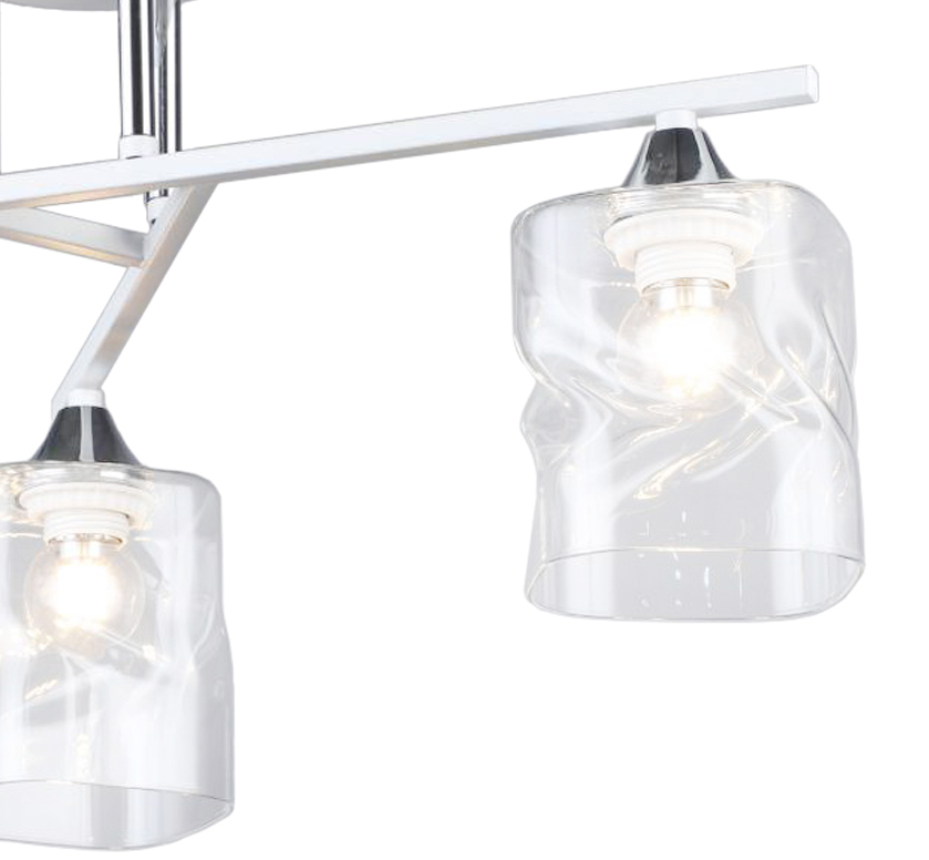 Люстра потолочная Victoria Lighting 5x60 Вт E27 белый Lisbon/PL5 white