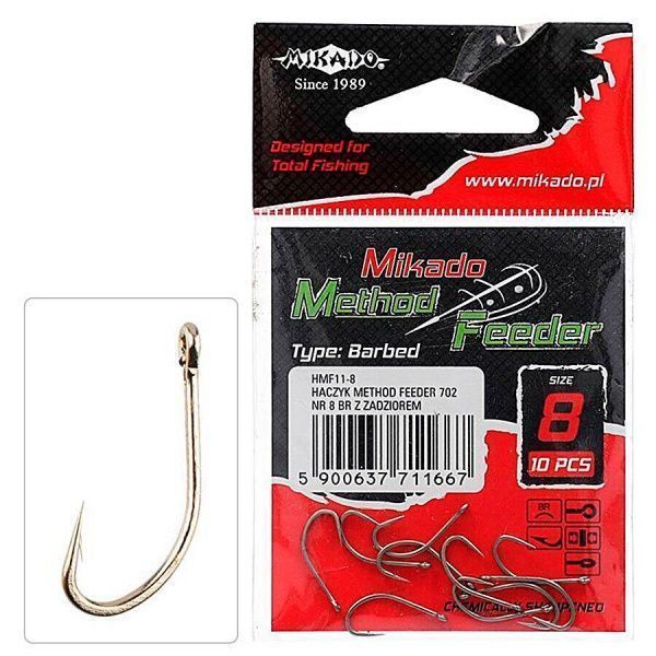 Крючок Mikado №16 10 шт. Feeder 702