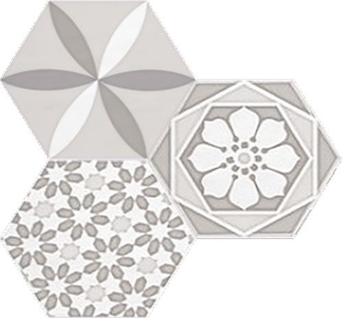 Плитка Cifre Водевіль уайт декор 17,5x17,5 