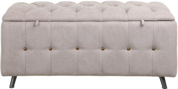 Сундук-пуф Shic 103x40x48 см серый 