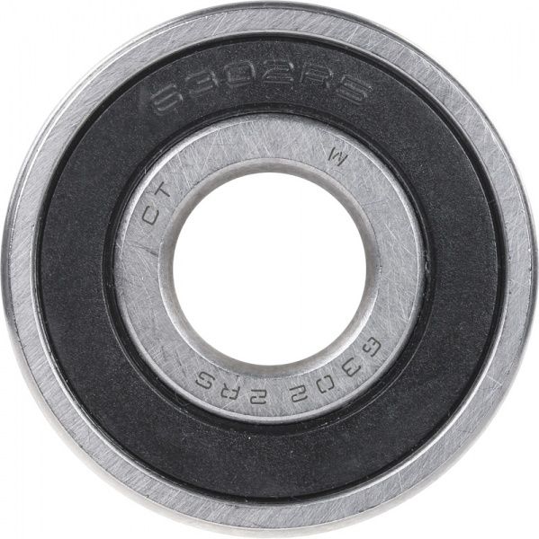 Підшипник кульковий радіальний однорядний CT 6302 2RS 180302