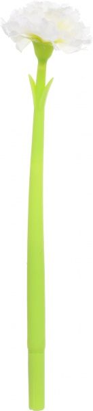 Ручка кулькова Біла гвоздика 