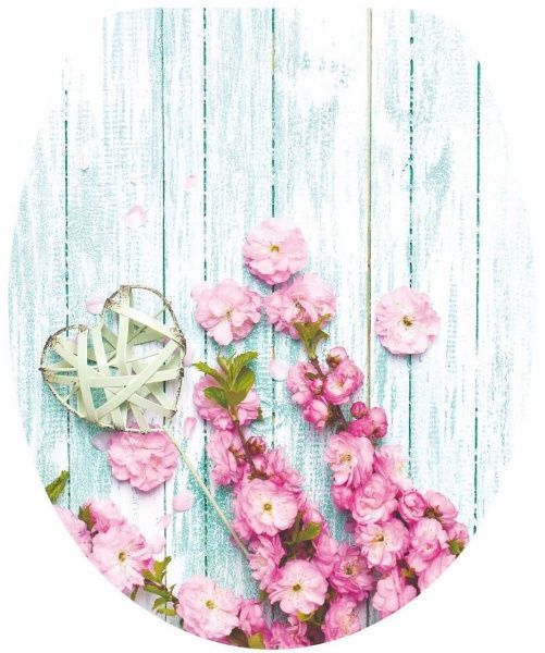 Сиденье для унитаза Rapal Provence Soft Close 173S 3D-дизайн дюропласт