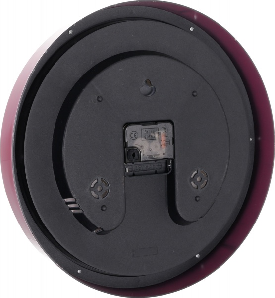 Часы настенные Juicy (XYX 10364B) 30,5x30,5x4,1 см красный