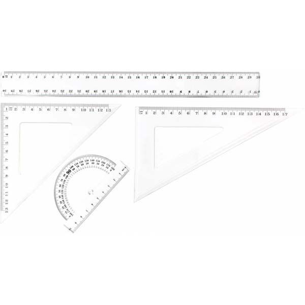 Набор линеек 4 предмета 70603-ТК Тікі