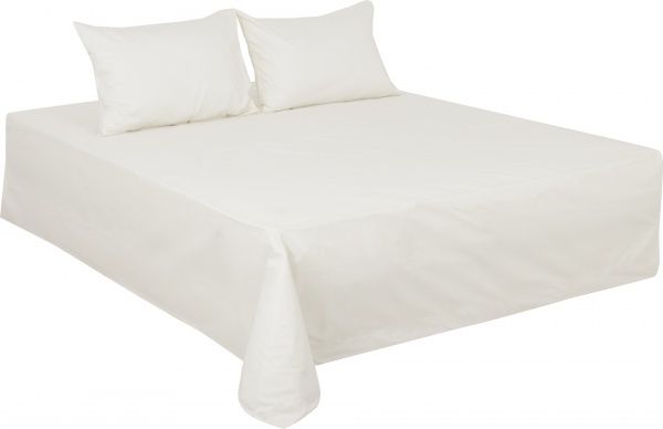 Комплект постільної білизни Solid 2,0 сімейний бежевий La Nuit 