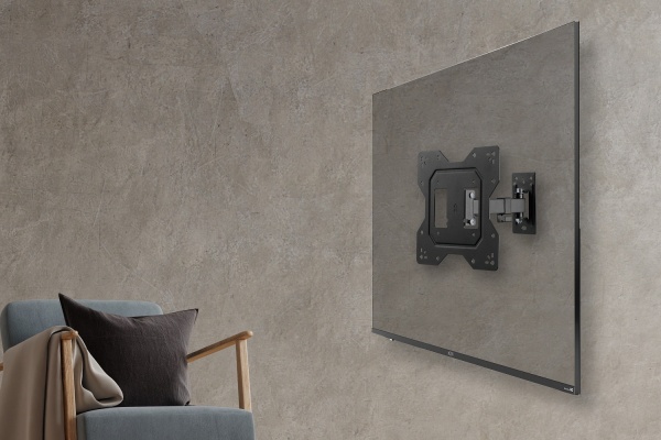 Крепление для телевизора Kivi Motion-221, 30кг, поворотно-наклонные 23