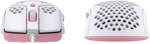 Миша HyperX Pulsefire Haste USB white/pink (4P5E4AA) 