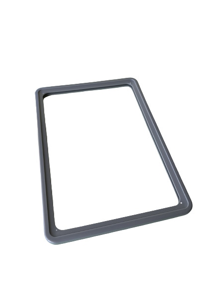 Рамка формата А5 пластиковая серая 3 шт. 