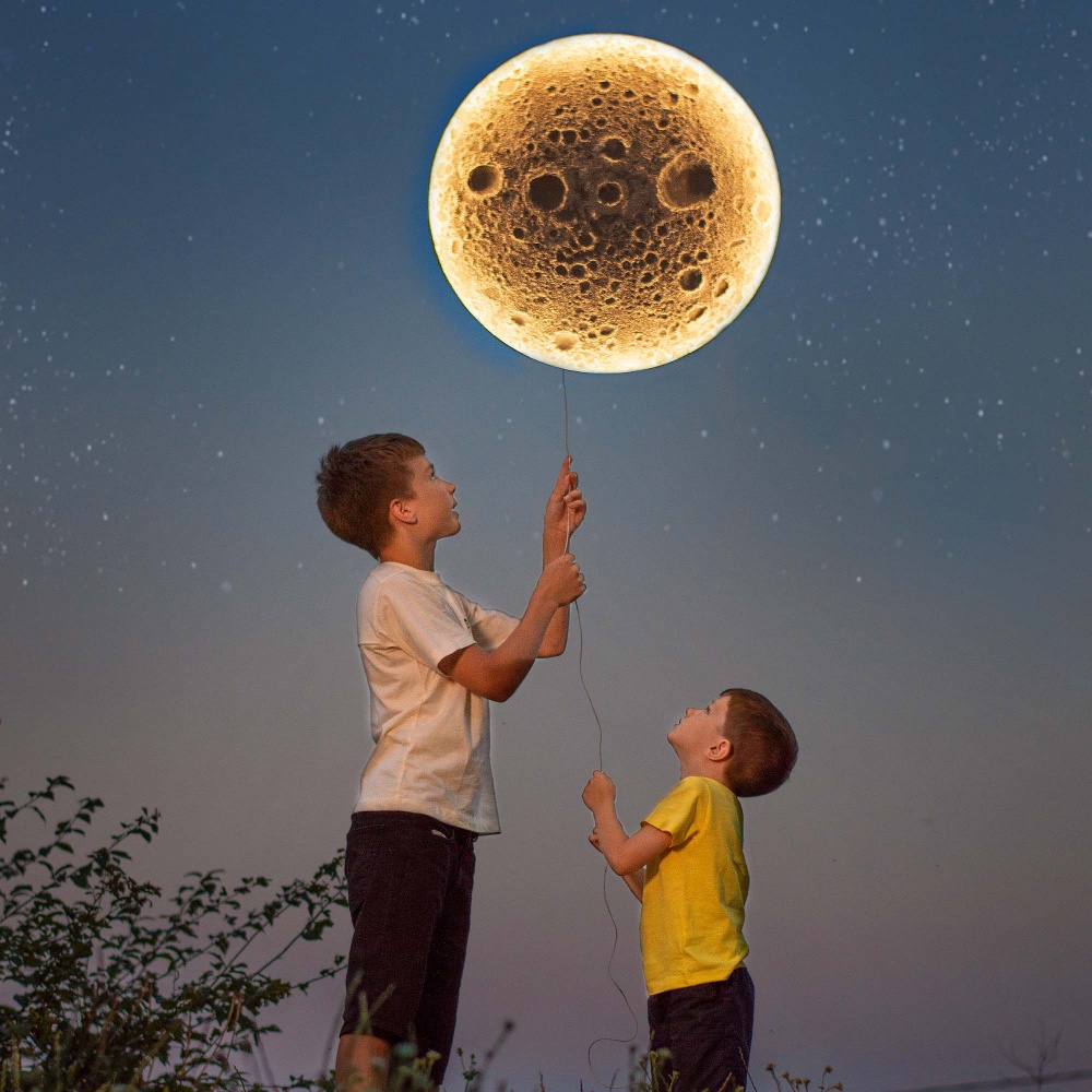 Светильник настенный The 11's Обратная сторона Луны 1x18,3 Вт черный